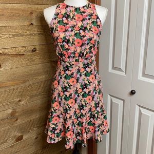 New with tags J.Crew Mercantile neon floral mini dress Size 0